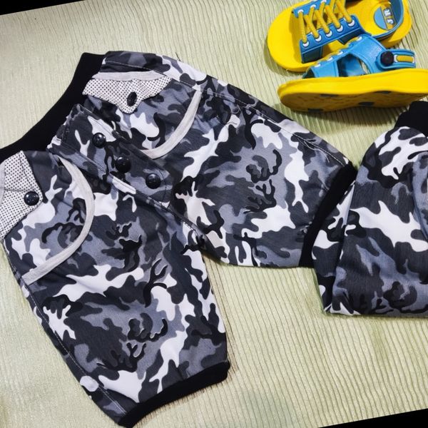 شلوارک ارتشی پسرانه شیک