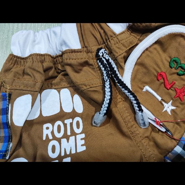 شورتک پسرانه شیک کتان