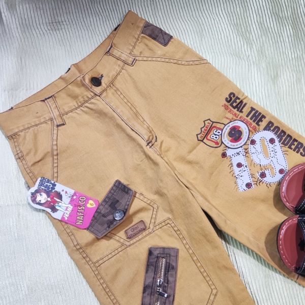 شلوارک پسرانه کتان شیک