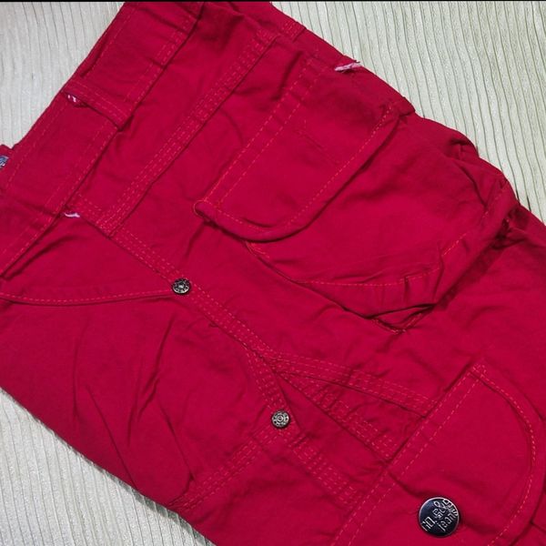 شلوارک کتان دخترانه شیک مجلسی