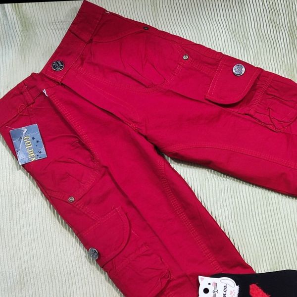 شلوارک کتان دخترانه شیک مجلسی