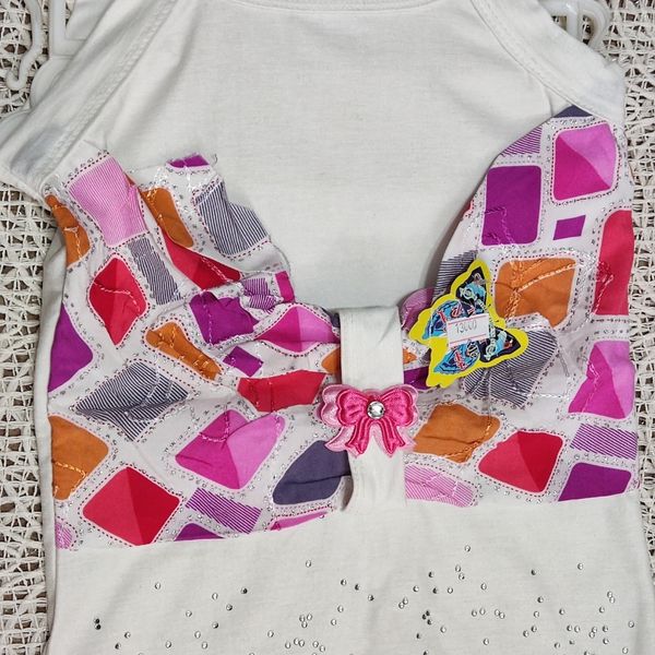 تاب شیک دخترانه جلو پاپیون