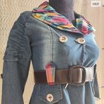 مانتو لی دخترانه شیک.