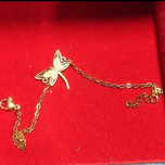 دستبند دخترانه شیک طرح پروانه