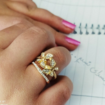 انگشتر شیک زنانه طرح پروانه