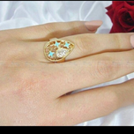 انگشتر زنانه طرح  مینا