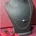 گردنبند دولاین زنانه شیک