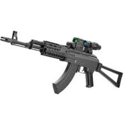 اسباب بازی تفنگ کلاش طرح فلزی تیر ژله ای کد 1-54