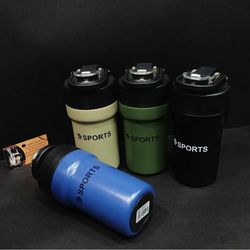 ماگ مسافرتی استیل دوجداره مدل SPORTS NEW P گنجایش 0.5 لیتر