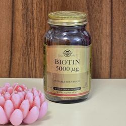 مکمل بیوتین 5000 سولگار (اصل) 50 عددی