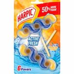 بوگیر خوشبو کننده توالت فرنگی انگلیسی هارپیک Harpic با رایحه لیمو  بسته6عددی35 گرم
