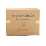 گوش پاکن بامبوcottonbudsرنگ سبز پاستیلی بسته100عددی