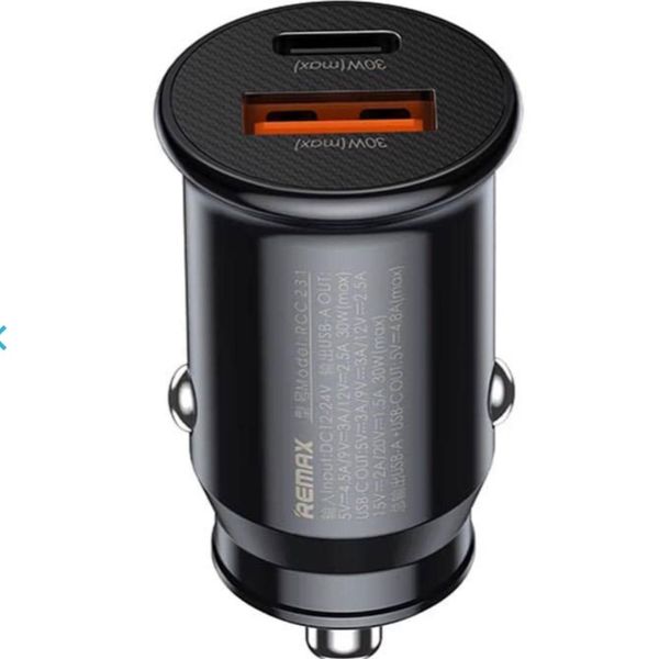 شارژر فندکی 30 وات Remax RCC231