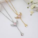 گردنبند قلب بالدار