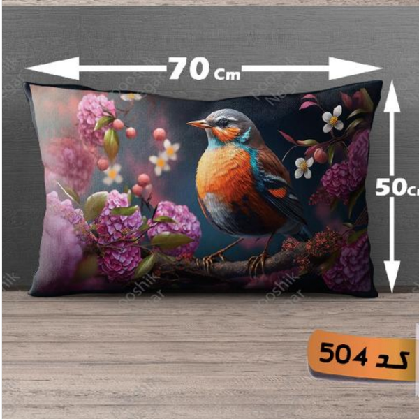 روبالشتی مخمل پورشه کد 504 (یک عدد)