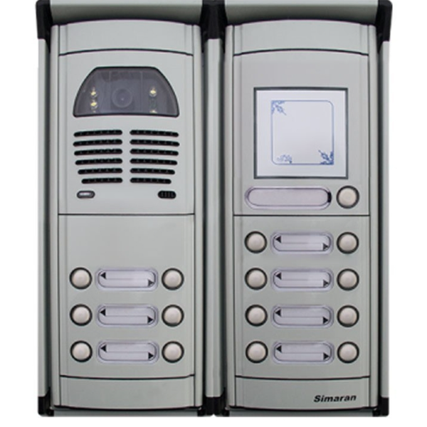 پنل کارت خوان تصویری رنگی 15 واحدی فوژان (سیماران)