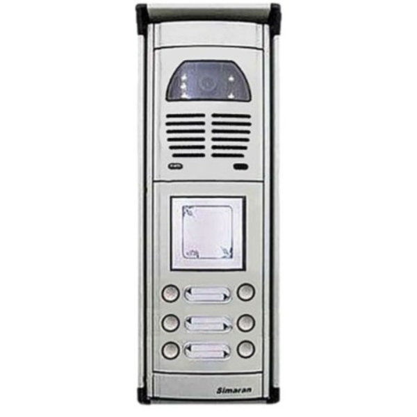 پنل کارت خوان تصویری رنگی 6 واحدی فوژان (سیماران)