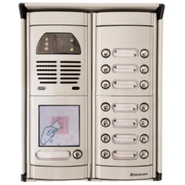 پنل کارت خوان تصویری رنگی 15 واحدی فوژان (سیماران)