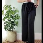 شلوار مشکی زنانه ابروبادی قواره دار