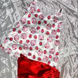 تاپ شورت توت فرنگی