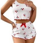 تاپ شورتک آلبالویی