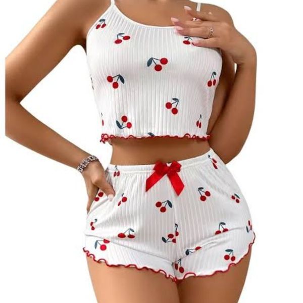 تاپ شورتک آلبالویی