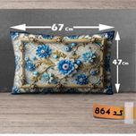 روبالشتی مخمل پورشه کد A864 (یک عدد)