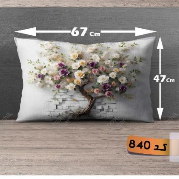 روبالشتی مخمل پورشه کد A840 (یک عدد)