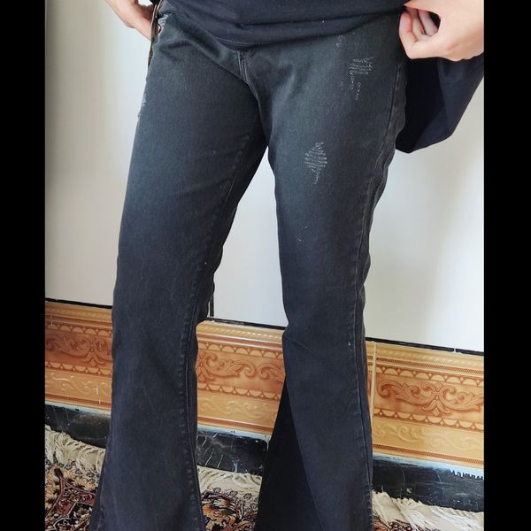 شلوار لی شیک دخترانه مدل بوتکات