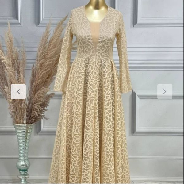 ماکسی گیپور شیک زنانه مجلسی