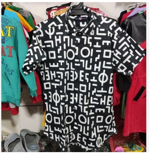 پیراهن مردانه نیم آستین شیک