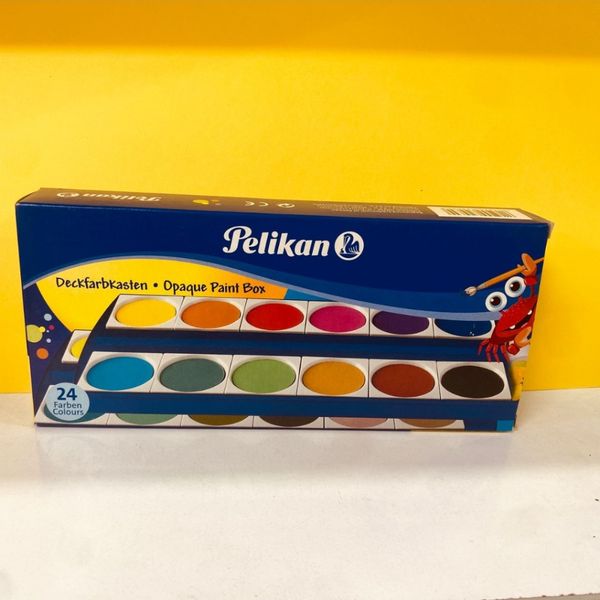 آبرنگ 24رنگ پلیکان