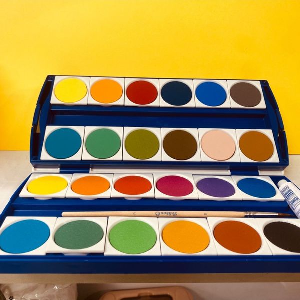 آبرنگ 24رنگ پلیکان