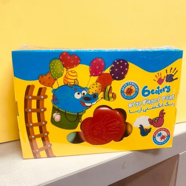 رنگ انگشتی 6رنگ