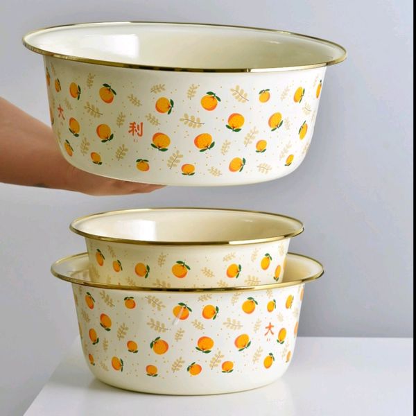 لگن  لعابی طرح پر تقال