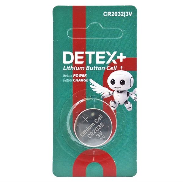 باتری سکه ای دتکس پلاس مدل cr2032