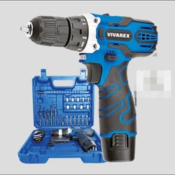 مجموعه 28 عددی دریل پیچ گوشتی شارژی ویوارکس مدل 1210V-22A کد2 new