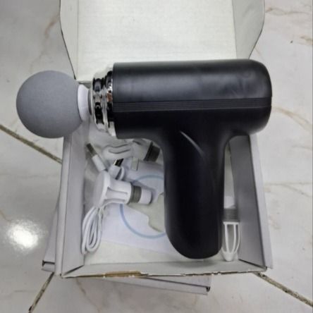ماساژور تفنگی حرفه‌ای مدل MG-203 دارای 6 سری تخصصی و کیف حمل | تست شده پِلا شاپ