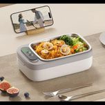 گجت باکس 2 طبقه گرم‌کن غذا (استیل ضد زنگ)