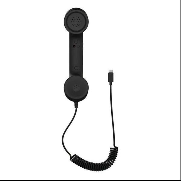 گوشی کلاسیک رومیزی Porodo مدل PD569BK