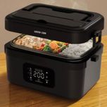 ظرف غذای گرم کن شارژی گرین لاین مدل GLB-30
