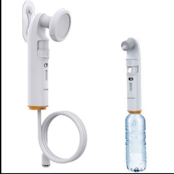 🚿 دوش و بیده مسافرتی شارژی Porodo مدل PDLFSTPB55WH | سبک، قابل‌حمل و کاربردی