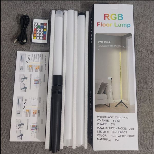 فلور لامپ RGB مدل HZ-012