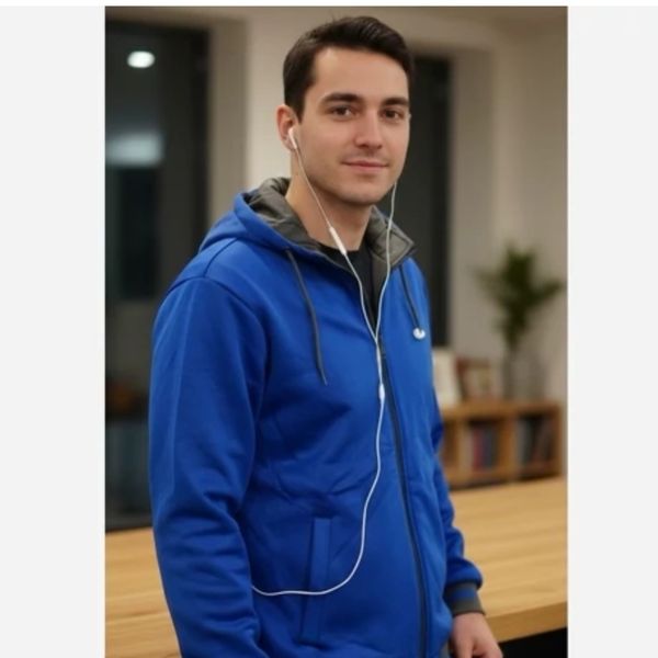 کاپشن شیک بهاره  دورو شیک هندزفری دار