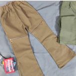 شلوار دخترانه کتان بنگال کمر کش