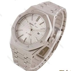 ساعت مچی مردانه APمدل 58091با قفل پروانه ای و قاب استیل