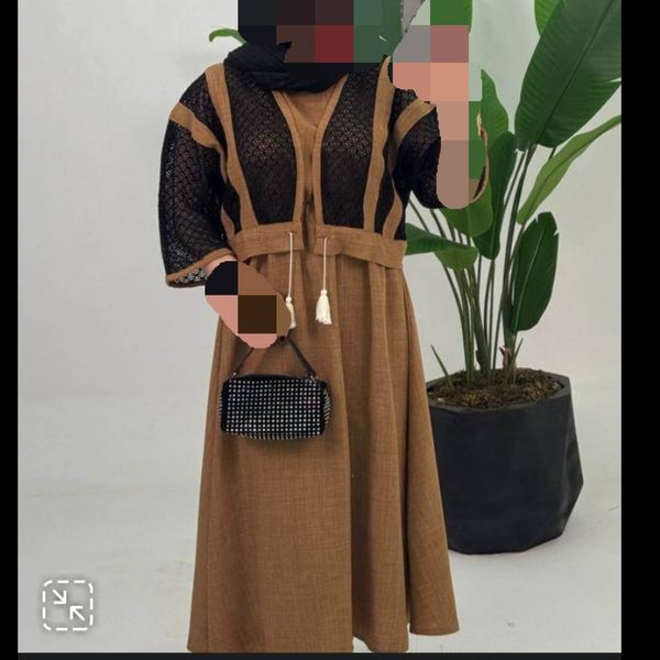 سارافون وجلیقه زنانه قلاب بافی شیک