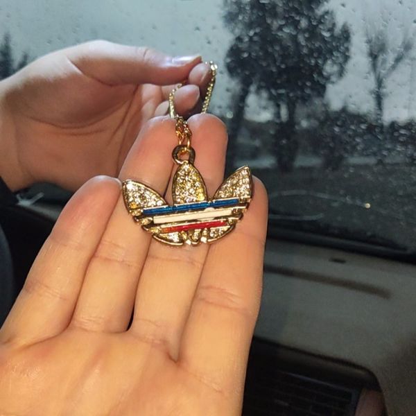 آویز آینه طرح پرچم فرانسه