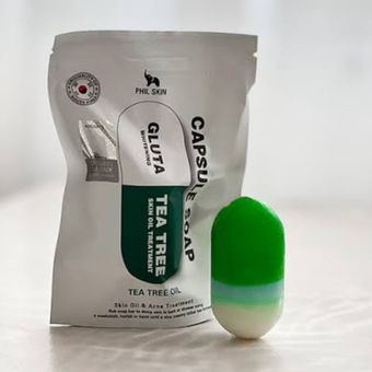 صابون گلوتا کپسولی چای سبز