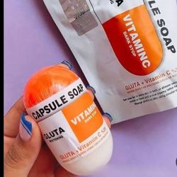 صابون گلوتا کپسولی ویتامینC